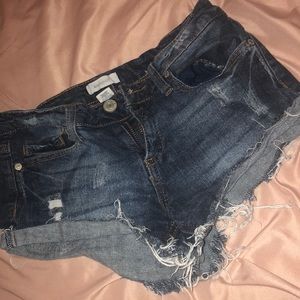 Distressed Shorts